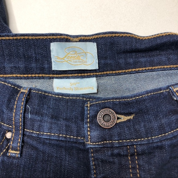 Levi’s 512 Perfectly Slimming Crop Jeans Womens Size 12 - Picture 7 of 7